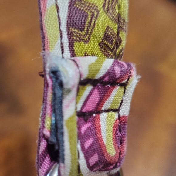 Vera Bradley Iconic Triple Zip Hipster Heirloom Paisley Crossbody Bag - Picture 14 of 14